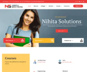 Nihitasolutions.com(Nihitasolutions) Screenshot