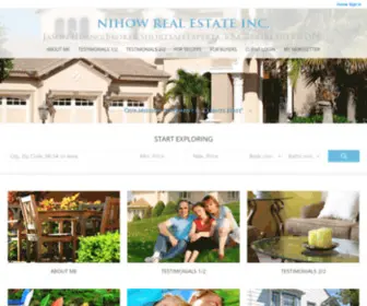 Nihow.com(Nihow Real Estate Inc) Screenshot