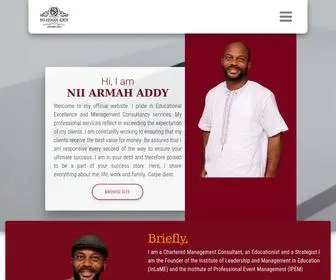 Niiarmahaddy.com(Nii Armah Addy) Screenshot