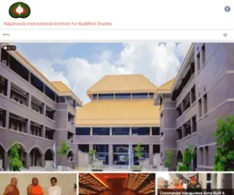 Niibs.lk(Nāgānanda International Institute for Buddhist Studies) Screenshot