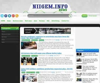 Niigem.info(Mongolia Today) Screenshot