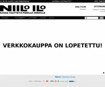 Niiloilo.fi(Lastenvaatteet, lastenvaatteita, lastentarvikkeet) Screenshot