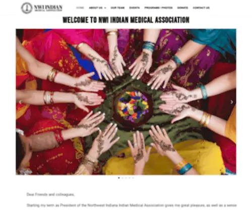 Niima.org(NWI Indian Medical Association) Screenshot