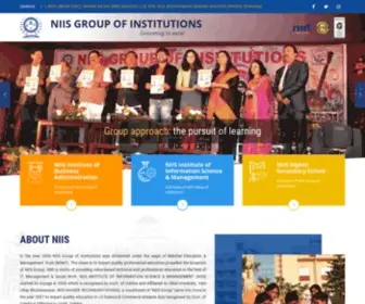 Niisinst.com(NIIS Group of Institutions) Screenshot