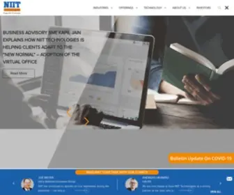 Niit-Tech.com(NIIT Technologies) Screenshot