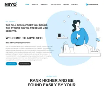 Niiyoseo.ca(SEO Toronto) Screenshot