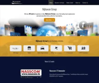 NijHawangroup.com(Nijhawan Group) Screenshot