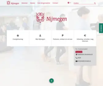 NijMegen.nl(Gemeente Nijmegen) Screenshot