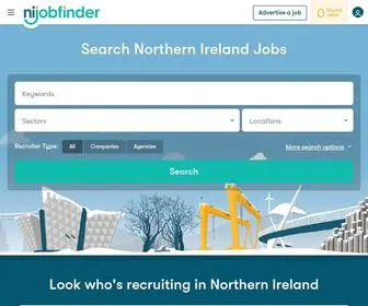 Nijobfinder.co.uk(Thousands of Jobs throughout Northern Ireland (NI)) Screenshot