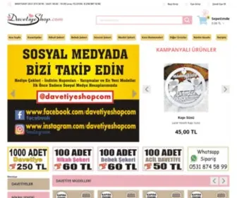 Nikahsekerleri.net(Davetiye Shop) Screenshot