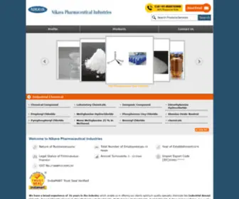 Nikavapharmaceuticalindustries.com(Nikava Pharmaceutical Industries) Screenshot