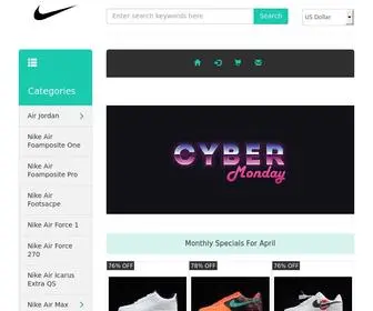 Nikefactorys.us(Nike Factory) Screenshot