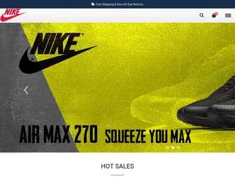 Nikeoutletonline.us(Nike Outlet Online) Screenshot