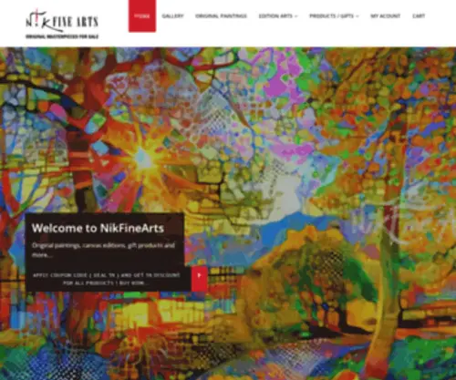 Nikfinearts.com(NikFineArts) Screenshot