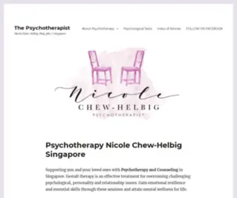 Nikhelbig.at(Supporting you and your loved ones with Psychotherapy and Counseling in Singapore. Gestalt therapy) Screenshot
