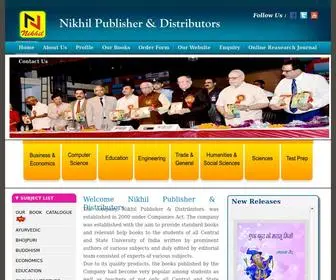 Nikhilbooks.in(Welcome Nikhil Publisher & Distributors) Screenshot