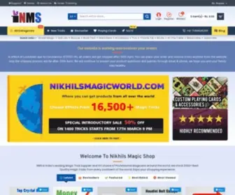 Nikhilsmagicshop.com(Nikhils Magic Shop) Screenshot