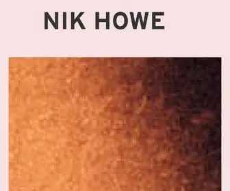 Nikhowe.eu(Nik Howe) Screenshot