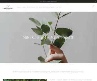 Nikicleuet.com(Niki Cleuet) Screenshot