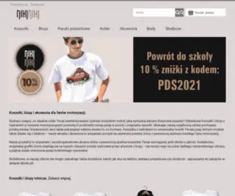 NikiNiki.pl(Odjazdowe koszulki) Screenshot