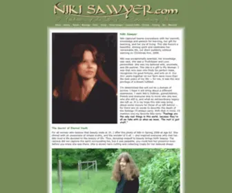 Nikisawyer.com(Niki Sawyer) Screenshot