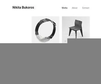 Nikitabukoros.com(Nikita Bukoros studio) Screenshot