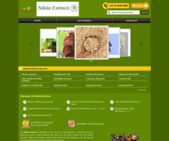 Nikitaextracts.com(Nikita Extracts) Screenshot