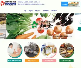 Nikkane.com(厨房で使用する業務用食材をお届けいたします) Screenshot