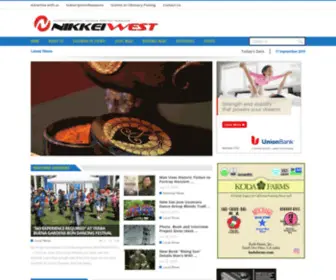Nikkeiwest.com(Northern California's Japanese American Newspaper) Screenshot