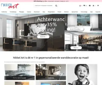 Nikkel-ART.nl(Gepersonaliseerde wanddecoratie) Screenshot