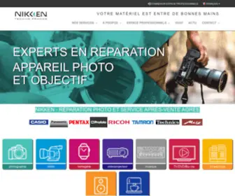 Nikkenfrance.com(NIKKEN Techno France) Screenshot