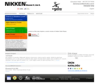 Nikkenturkey.com.tr(NIKKEN Discover it.Live it) Screenshot