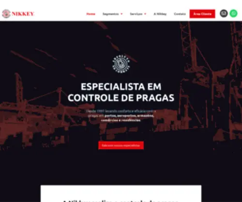 Nikkey.com.br(Especialista em controle de pragas) Screenshot