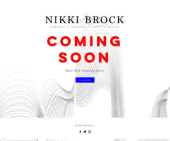 Nikkibrock.com(My Site 1) Screenshot