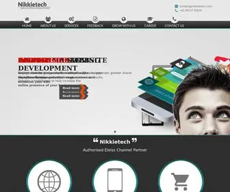 Nikkietech.com(Authorised Eleiss Channel Partner) Screenshot