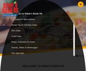 Nikkisbanhmi.com(Nikkisbanhmi) Screenshot