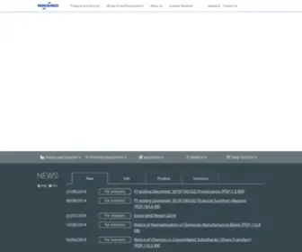 Nikkiso.com(NIKKISO CO) Screenshot