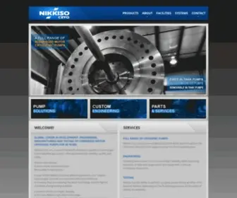 Nikkisocryo.com(Nikkiso) Screenshot