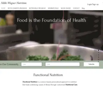 Nikkiwagnernutrition.com.au(Nikki Wagner Nutrition) Screenshot