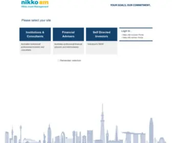 Nikkoam.com.au(Nikko Asset Management Australia) Screenshot