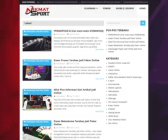 Nikmatsport.com(Nikmat Sport) Screenshot