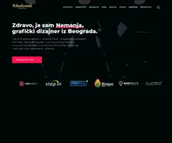 Nikodinovic.com(Izrada logoa i grafički dizajn) Screenshot