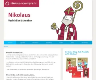 Nikolaus-Von-Myra.de(Nikolaus) Screenshot
