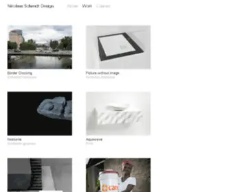Nikolausschmidt.com(Nikolaus Schmidt Design) Screenshot