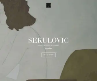 Nikoletasekulovic.com(SEKULOVIC) Screenshot
