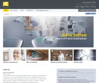 Nikon-Lenswear.com.tr(Nikon Lenswear) Screenshot