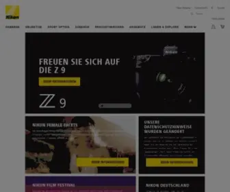 Nikon.de(Digitalkameras, Objektive und Zubehör) Screenshot