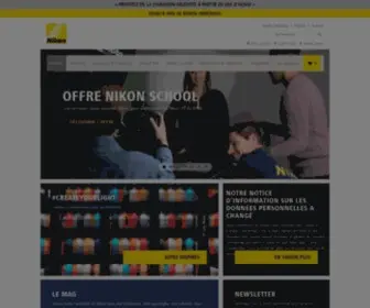 Nikon.fr(Nikon ) Screenshot