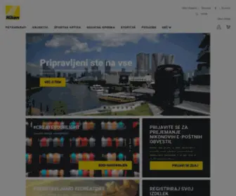 Nikon.si(Digitalni fotoaparati) Screenshot