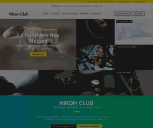Nikonclub.fr(NIKON CLUB) Screenshot
